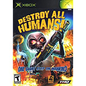DESTROY ALL HUMANS (XBOX) - jeux video game-x
