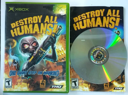 DESTROY ALL HUMANS (XBOX) - jeux video game-x