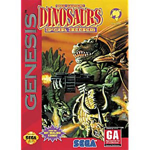 DINOSAURS FOR HIRE SEGA GENESIS SG - jeux video game-x