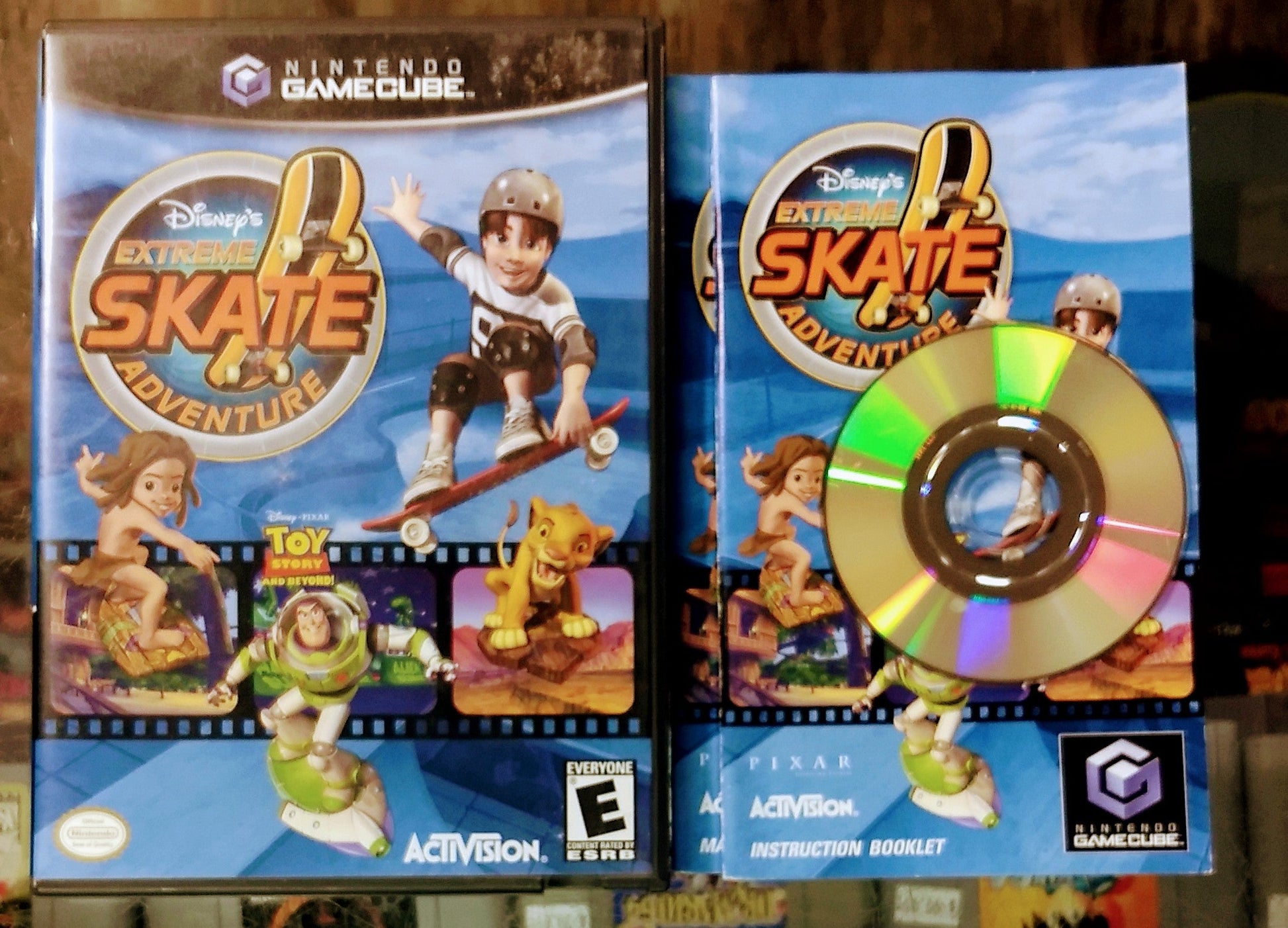 DISNEY'S EXTREME SKATE ADVENTURE (NINTENDO GAMECUBE NGC) - jeux video game-x