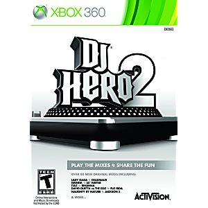 DJ HERO 2 (XBOX 360 X360) - jeux video game-x