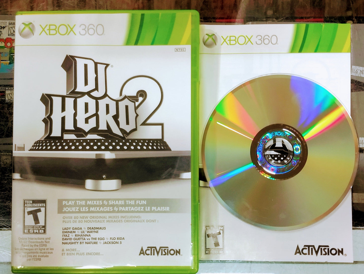 DJ HERO 2 (XBOX 360 X360) - jeux video game-x