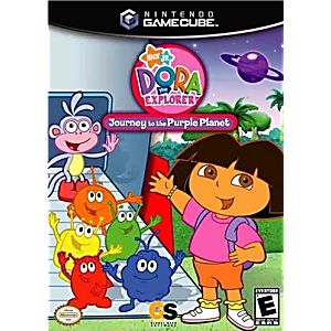 DORA THE EXPLORER JOURNEY TO THE PURPLE PLANET NINTENDO GAMECUBE NGC - jeux video game-x