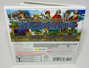 DRAGON QUEST VIII 8 : JOURNEY OF THE CURSED KING NINTENDO 3DS - jeux video game-x