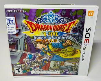 DRAGON QUEST VIII 8 : JOURNEY OF THE CURSED KING NINTENDO 3DS - jeux video game-x