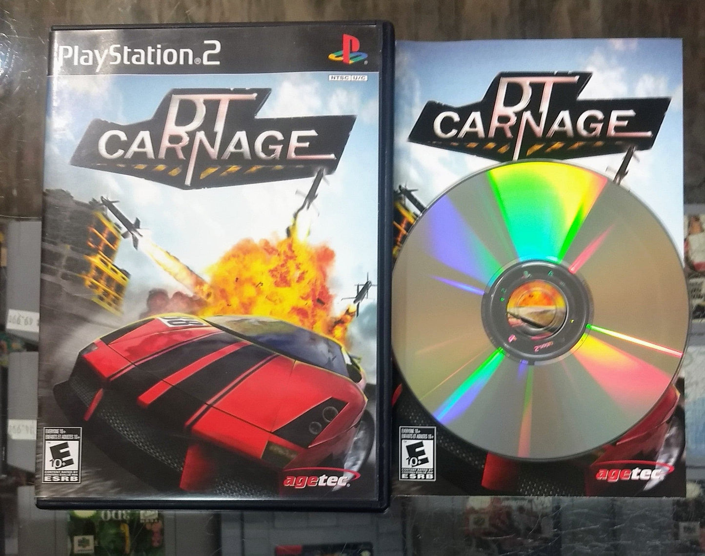 DT CARNAGE (PLAYSTATION 2 PS2) - jeux video game-x