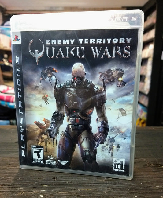 ENEMY TERRITORY QUAKE WARS (PLAYSTATION 3 PS3) - jeux video game-x