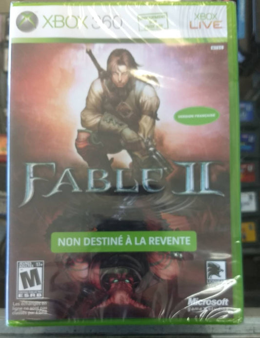 FABLE II 2 NOT FOR RESALE (XBOX 360 X360) - jeux video game-x