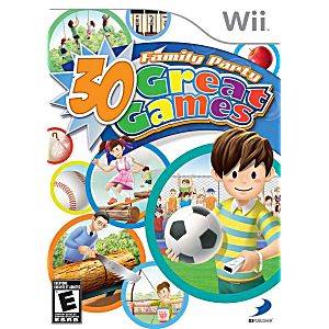 FAMILY PARTY 30 GREAT GAMES (NINTENDO WII) - jeux video game-x
