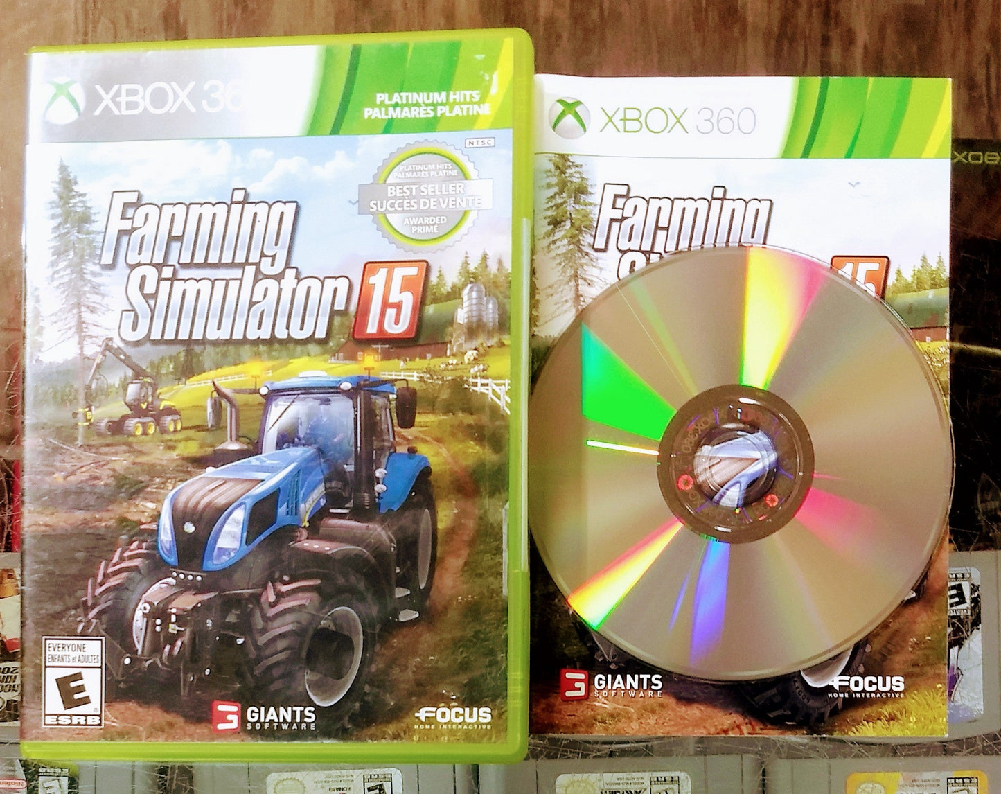 FARMING SIMULATOR 15 PLATINUM HITS (XBOX 360 X360) - jeux video game-x