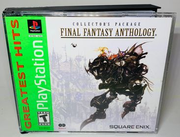 FINAL FANTASY ANTHOLOGY GREATEST HITS PLAYSTATION PS1 - jeux video game-x