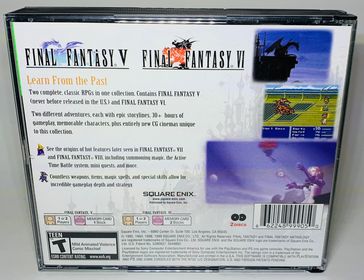 FINAL FANTASY ANTHOLOGY GREATEST HITS PLAYSTATION PS1 - jeux video game-x