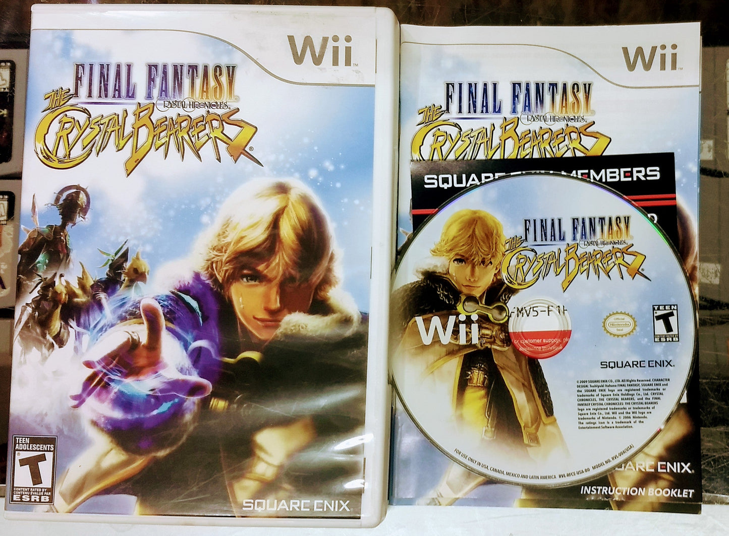 FINAL FANTASY CRYSTAL CHRONICLES: CRYSTAL BEARERS NINTENDO WII - jeux video game-x