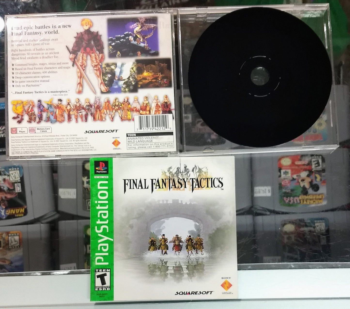 FINAL FANTASY TACTICS GREATEST HITS (PLAYSTATION PS1) - jeux video game-x