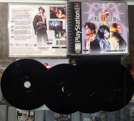 FINAL FANTASY VIII 8 PLAYSTATION PS1 - jeux video game-x