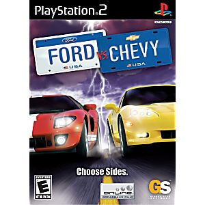 FORD VS CHEVY (PLAYSTATION 2 PS2) - jeux video game-x