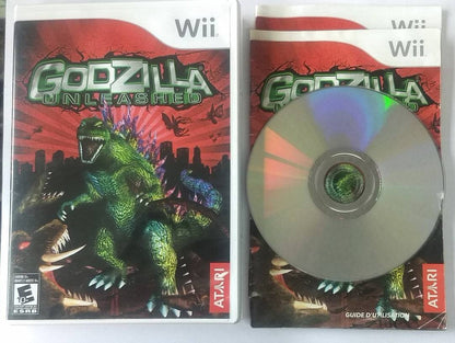 GODZILLA UNLEASHED NINTENDO WII - jeux video game-x