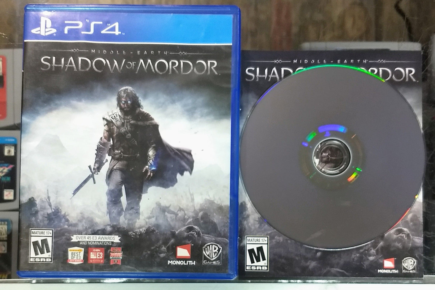 MIDDLE EARTH SHADOW OF MORDOR (PLAYSTATION 4 PS4) - jeux video game-x