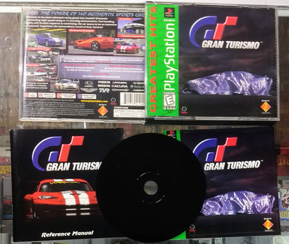 GRAN TURISMO GT GREATEST HITS (PLAYSTATION PS1) - jeux video game-x