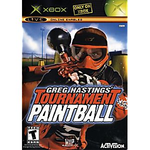 GREG HASTINGS TOURNAMENT PAINTBALL (XBOX) - jeux video game-x