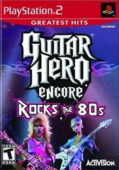 GUITAR HERO ENCORE ROCKS THE 80'S GREATEST HITS (PLAYSTATION 2 PS2) - jeux video game-x