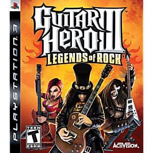 GUITAR HERO III 3 : LEGENDS OF ROCK PLAYSTATION 3 PS3 - jeux video game-x