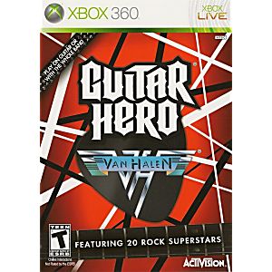 GUITAR HERO VAN HALEN XBOX 360 X360 - jeux video game-x