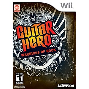 GUITAR HERO: WARRIORS OF ROCK (NINTENDO WII) - jeux video game-x