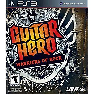 GUITAR HERO: WARRIORS OF ROCK PLAYSTATION 3 PS3 - jeux video game-x