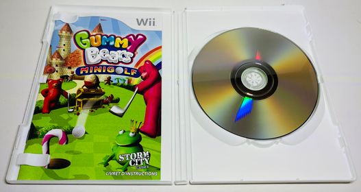 GUMMY BEARS MINIGOLF NINTENDO WII - jeux video game-x