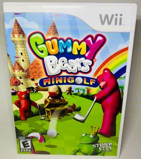 GUMMY BEARS MINIGOLF NINTENDO WII - jeux video game-x