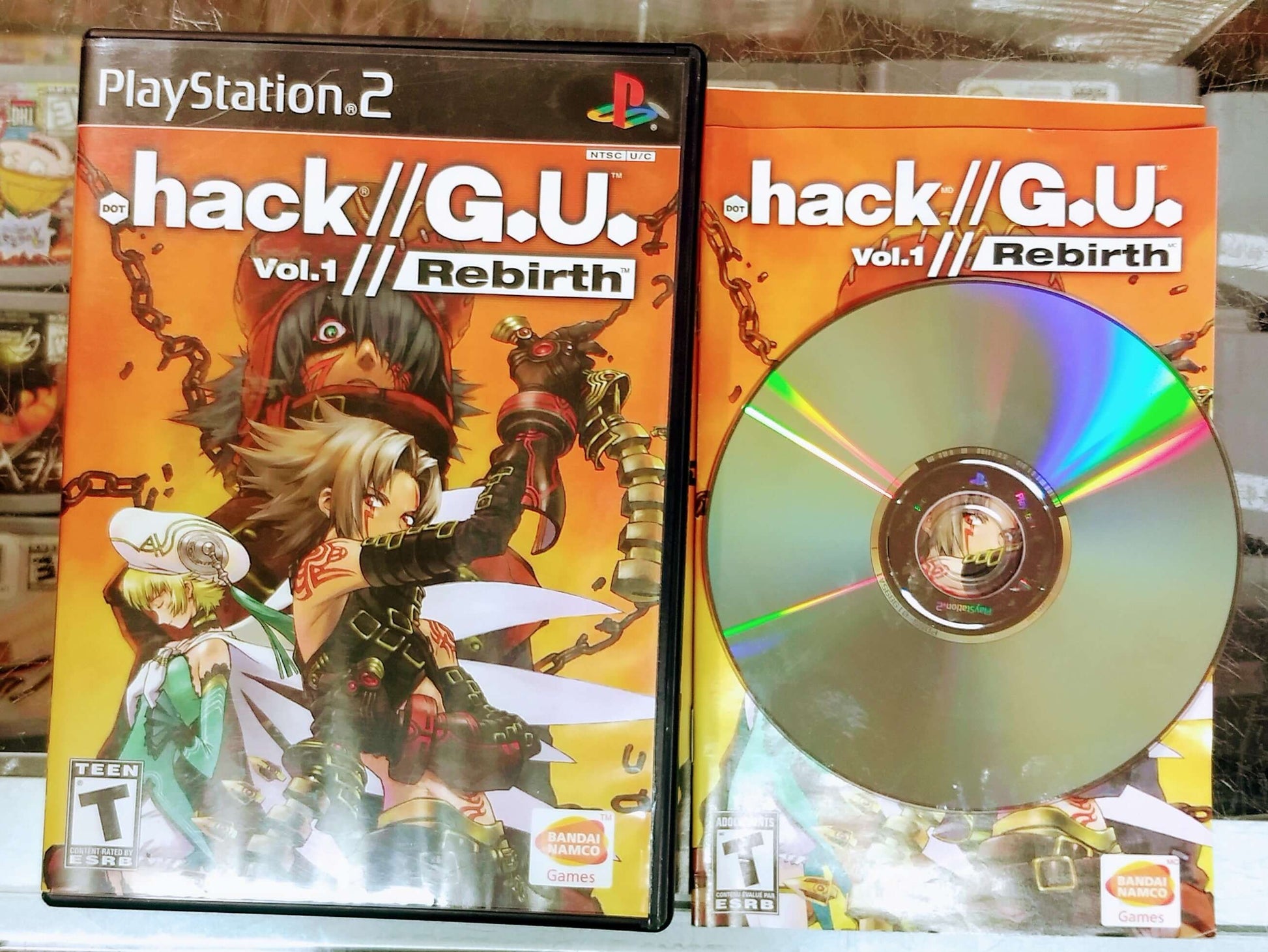 HACK // G.U. VOL. 1 REBIRTH PLAYSTATION 2 - jeux video game-x