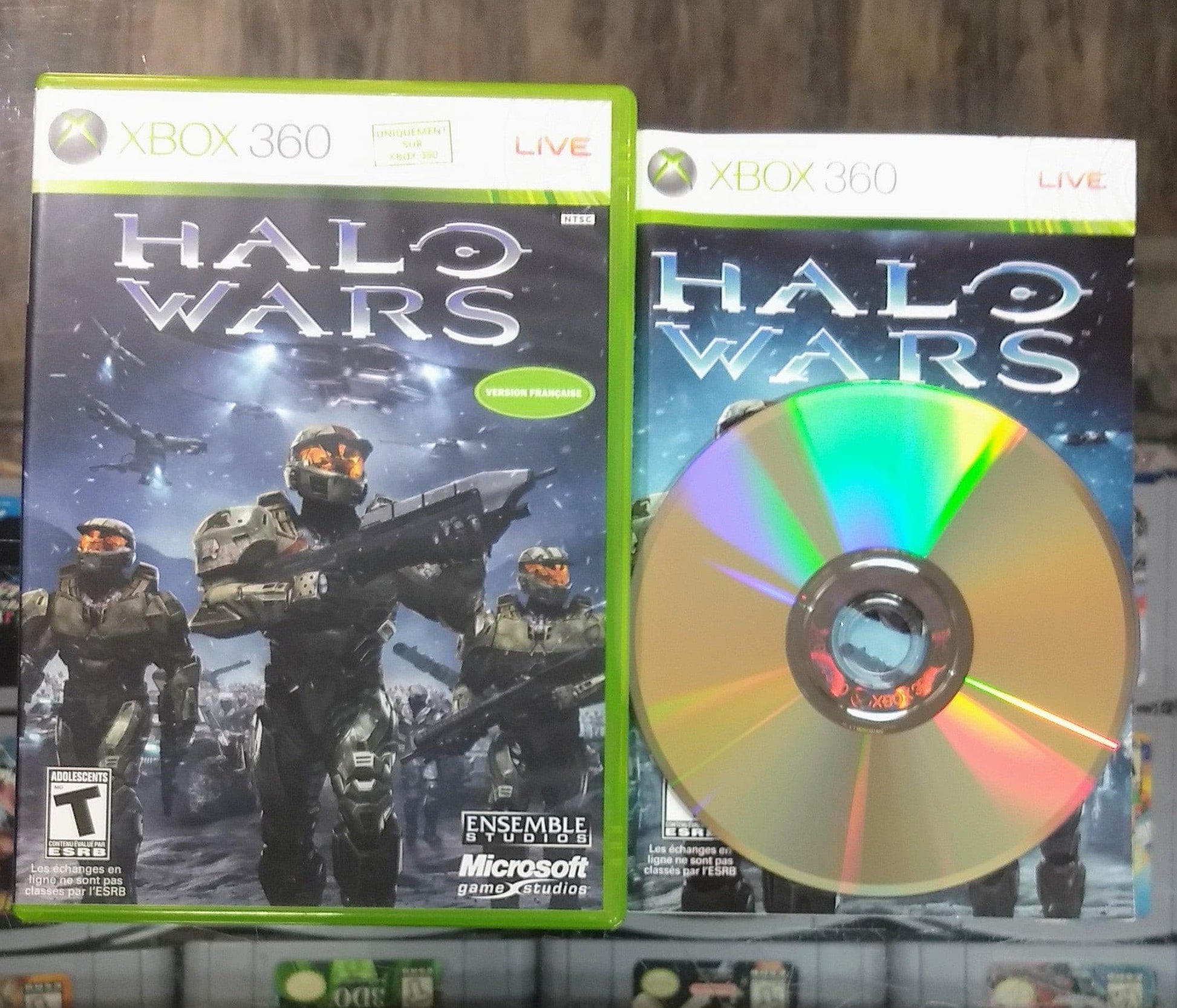 HALO WARS VERSION FRANÇAISE (XBOX 360 X360) - jeux video game-x