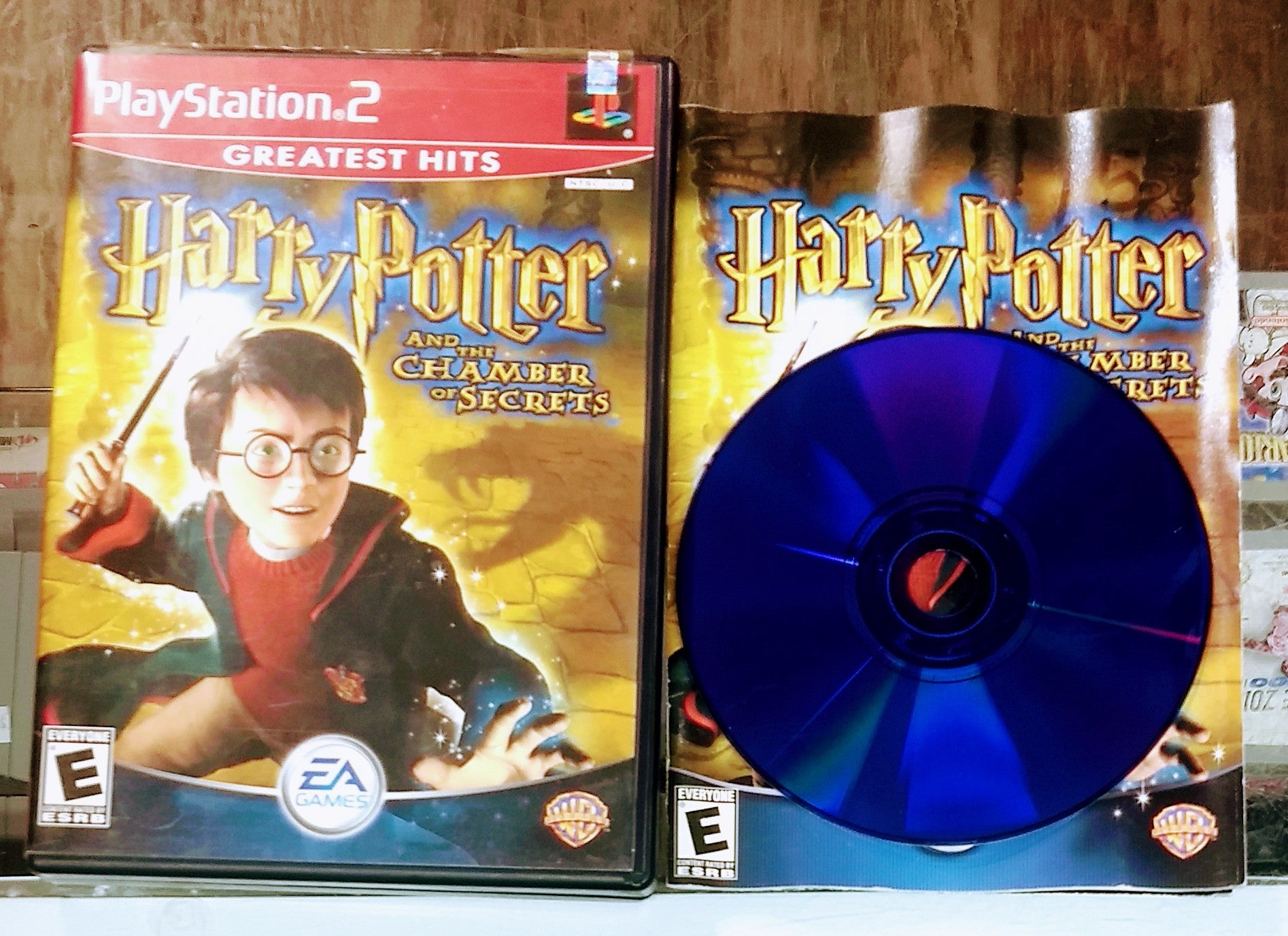 HARRY POTTER AND THE CHAMBER OF SECRETS GREATEST HITS (PLAYSTATION 2 PS2) - jeux video game-x
