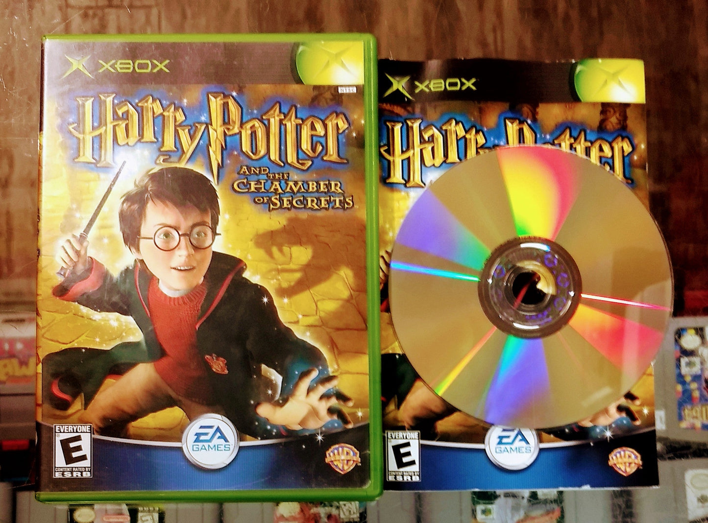 HARRY POTTER AND THE CHAMBER OF SECRETS (XBOX) - jeux video game-x