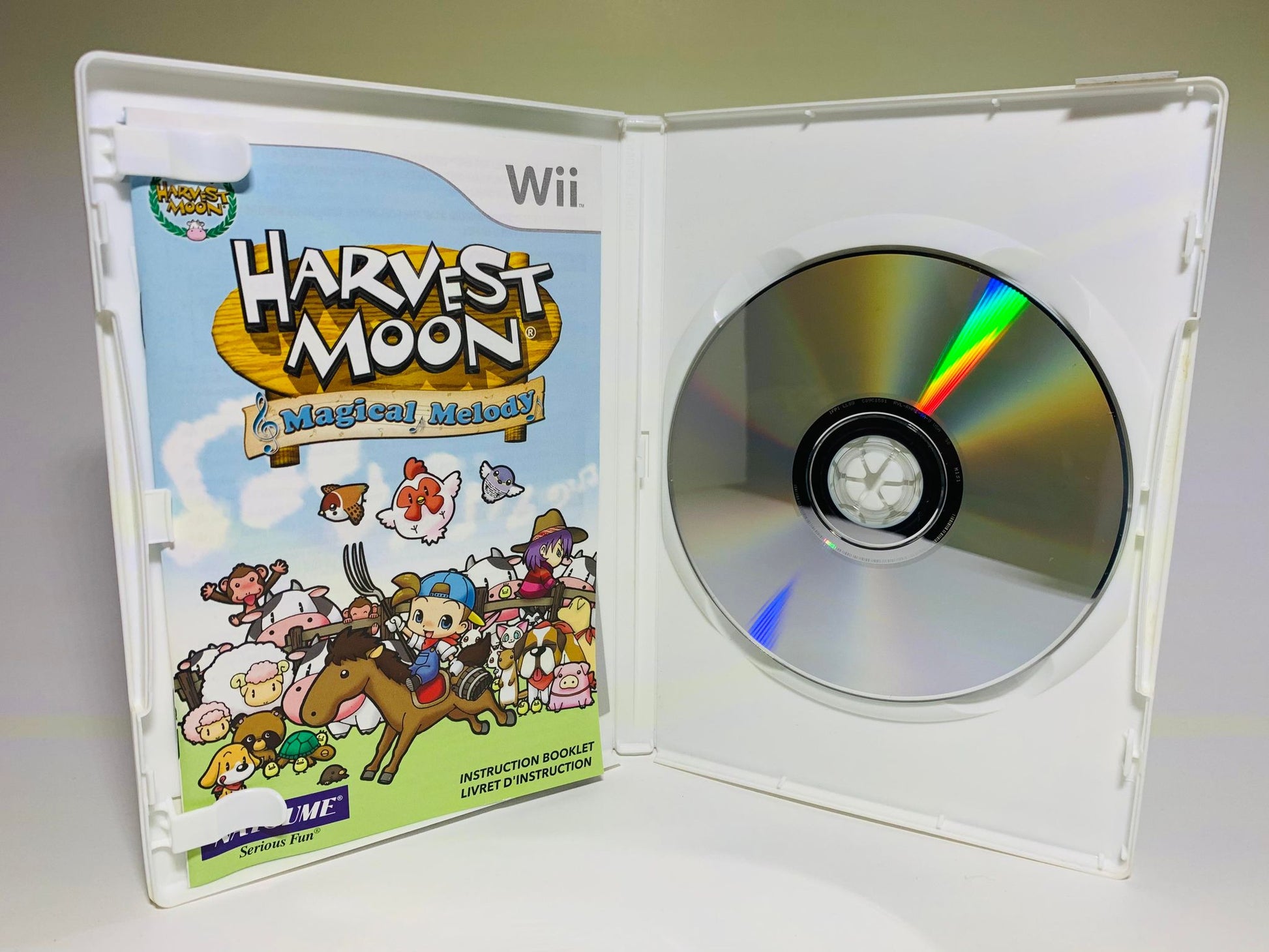 HARVEST MOON MAGICAL MELODY NINTENDO WII - jeux video game-x