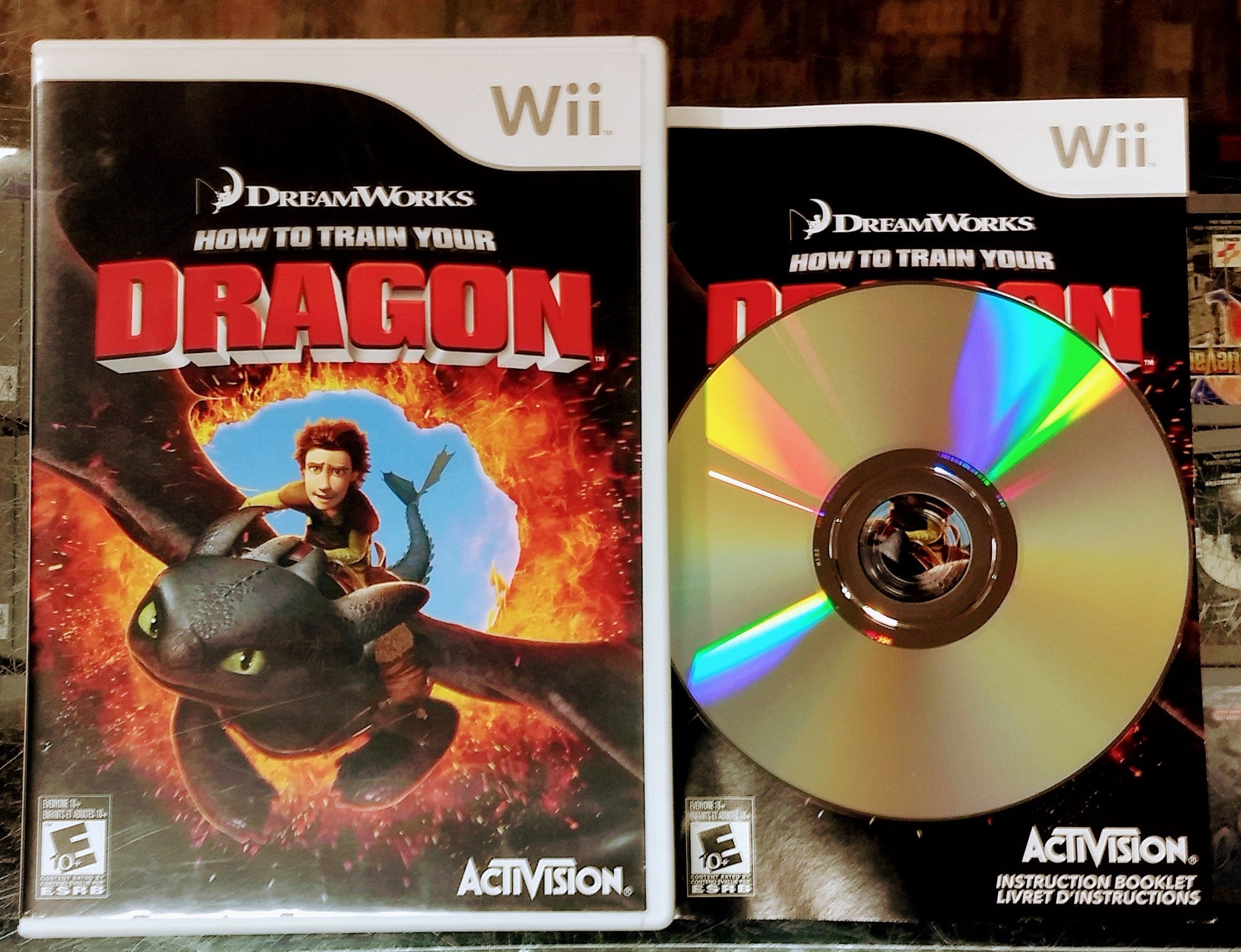 HOW TO TRAIN YOUR DRAGON NINTENDO WII - jeux video game-x