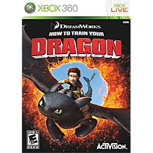 HOW TO TRAIN YOUR DRAGON (XBOX 360 X360) - jeux video game-x