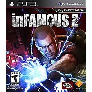 INFAMOUS 2 PLAYSTATION 3 PS3 - jeux video game-x