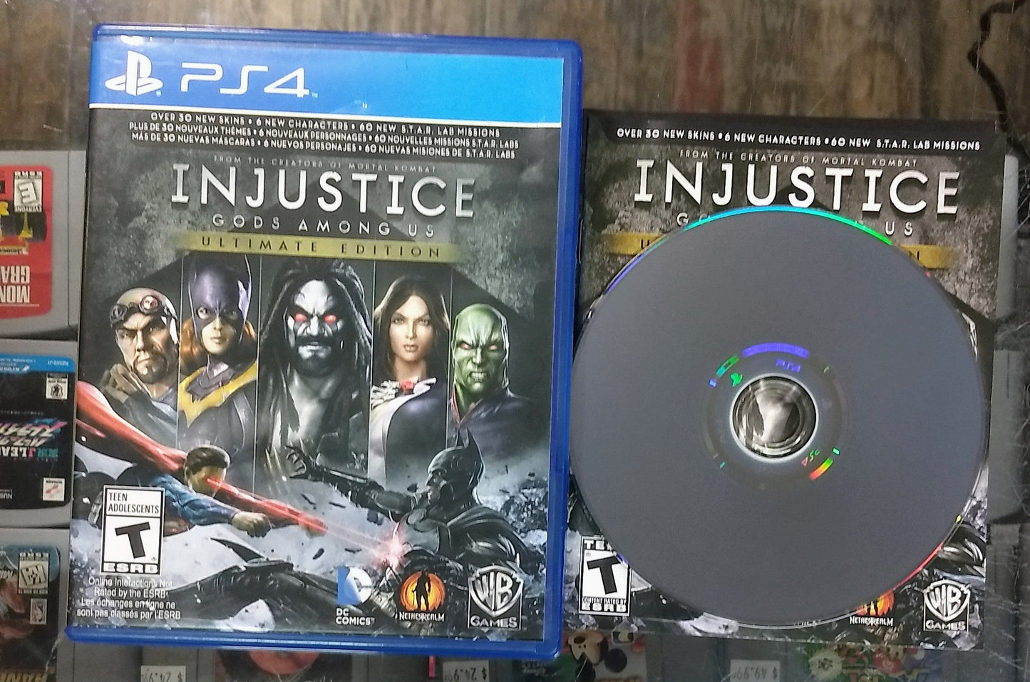 INJUSTICE: GODS AMONG US ULTIMATE EDITION PLAYSTATION 4 PS4 - jeux video game-x