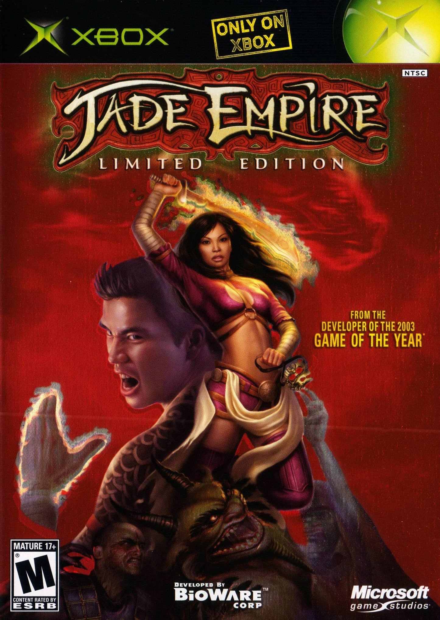 JADE EMPIRE LIMITED EDITION (XBOX) - jeux video game-x