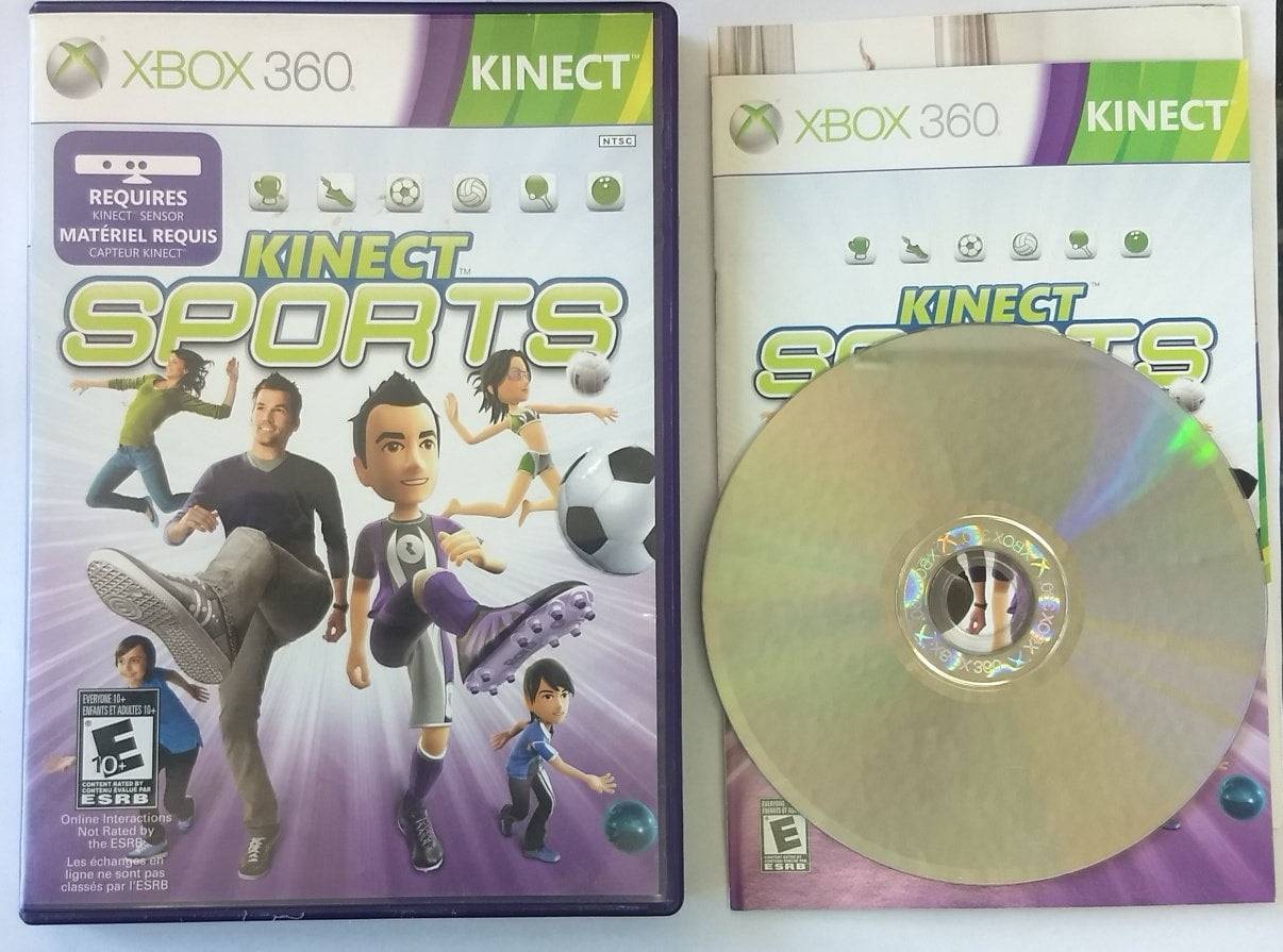 KINECT SPORTS XBOX 360 X360 - jeux video game-x