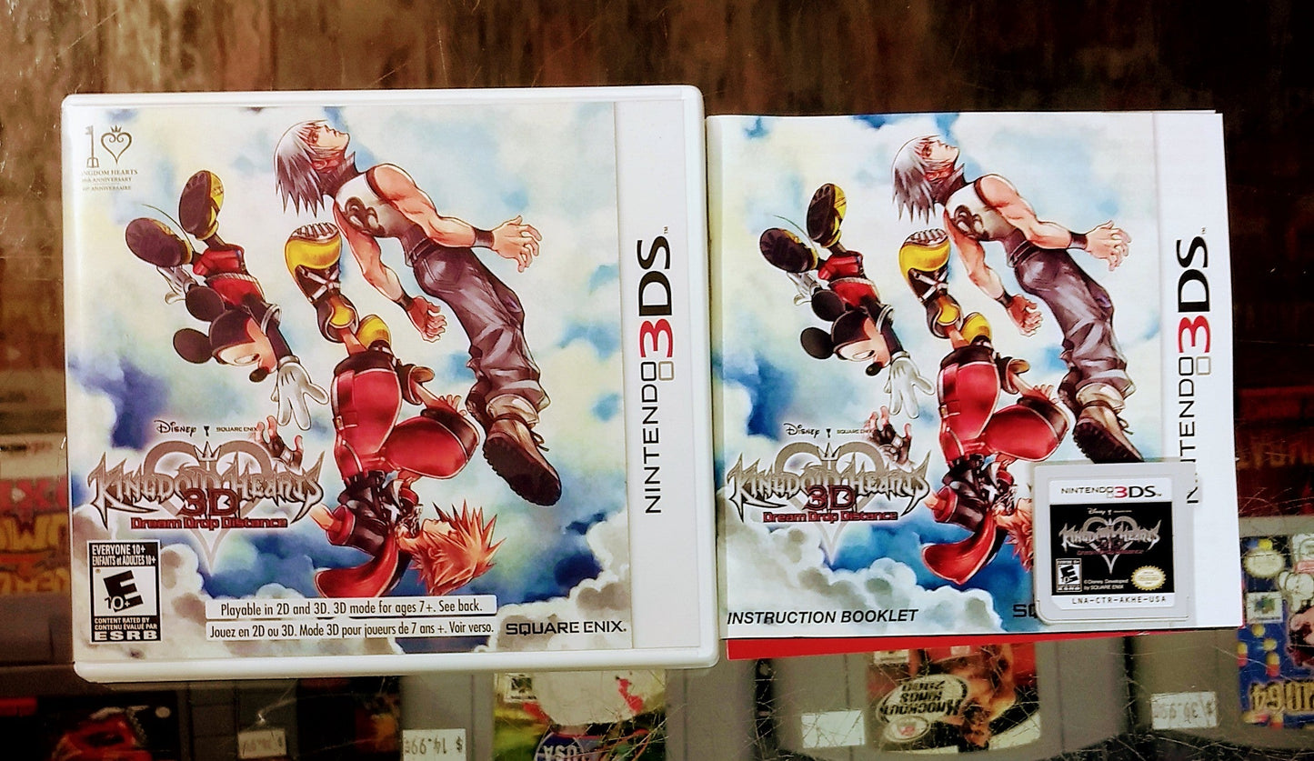 KINGDOM HEARTS 3D DREAM DROP DISTANCE NINTENDO 3DS - jeux video game-x