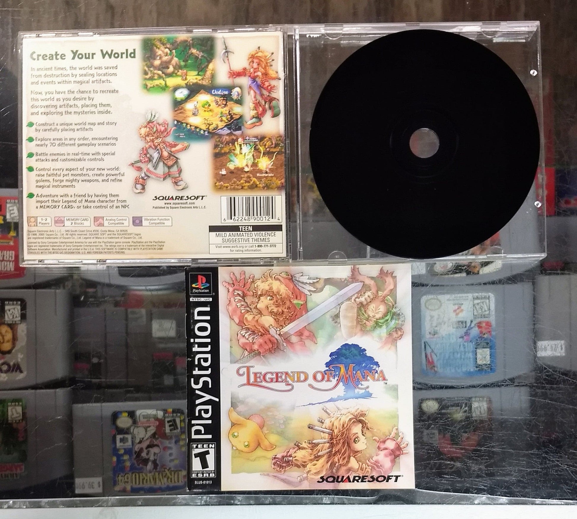 LEGEND OF MANA (PLAYSTATION PS1) - jeux video game-x