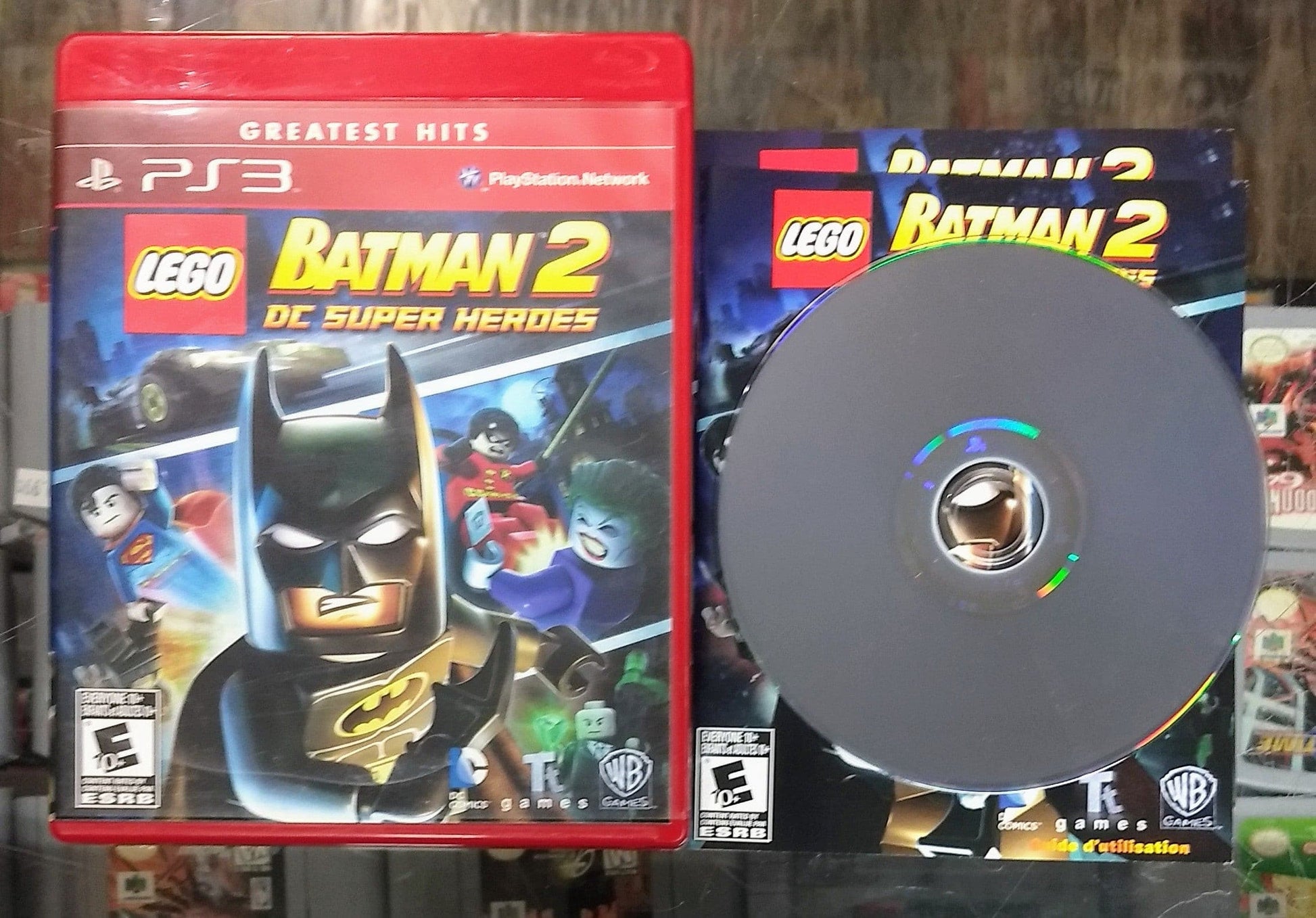 LEGO BATMAN 2 DC SUPER HEROES GREATEST HITS PLAYSTATION 3 PS3 - jeux video game-x