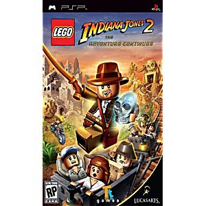 LEGO INDIANA JONES 2: THE ADVENTURE CONTINUES (PLAYSTATION PORTABLE PSP) - jeux video game-x