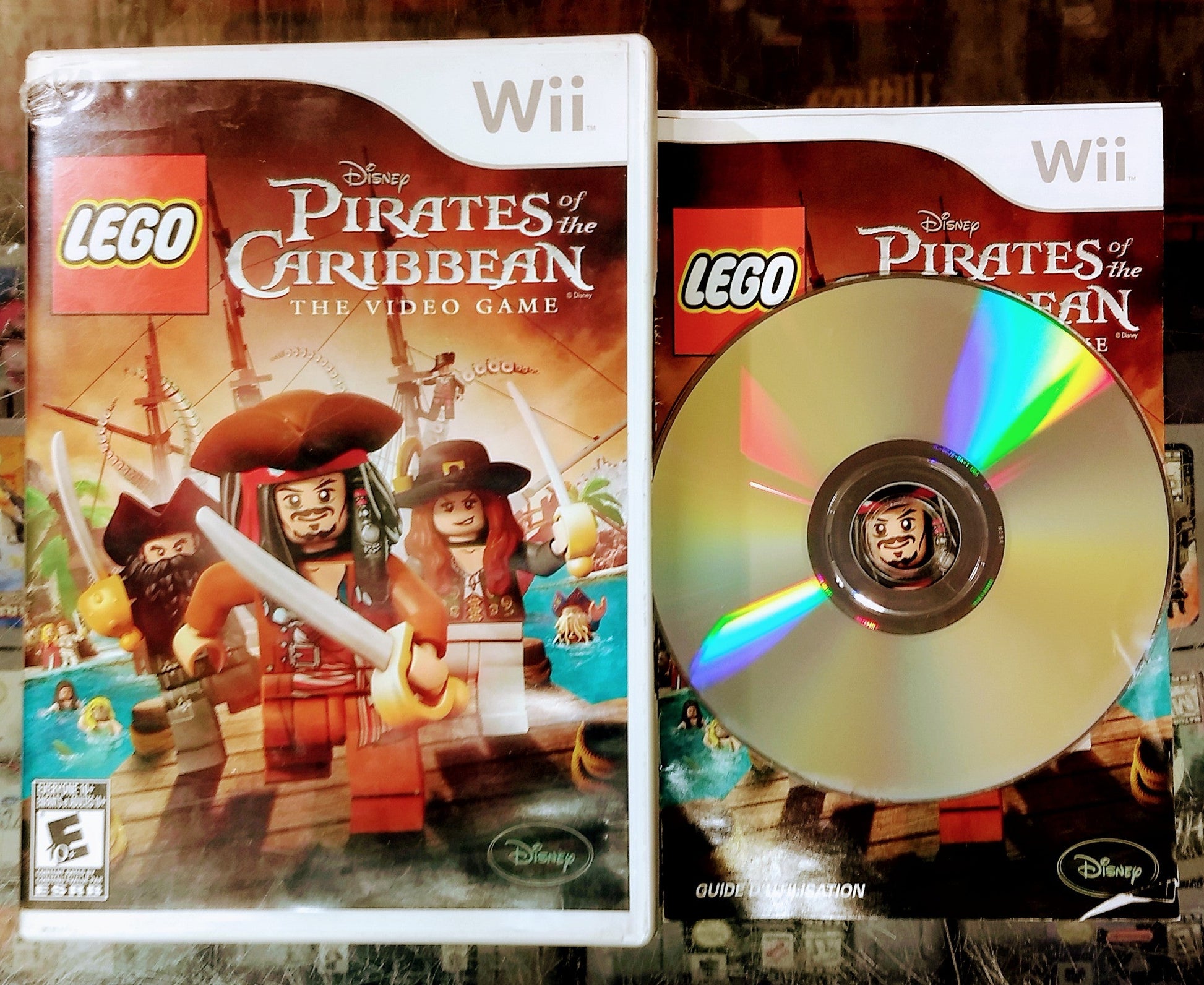 LEGO PIRATES OF THE CARIBBEAN THE VIDEO GAME NINTENDO WII | jeux video  game-x