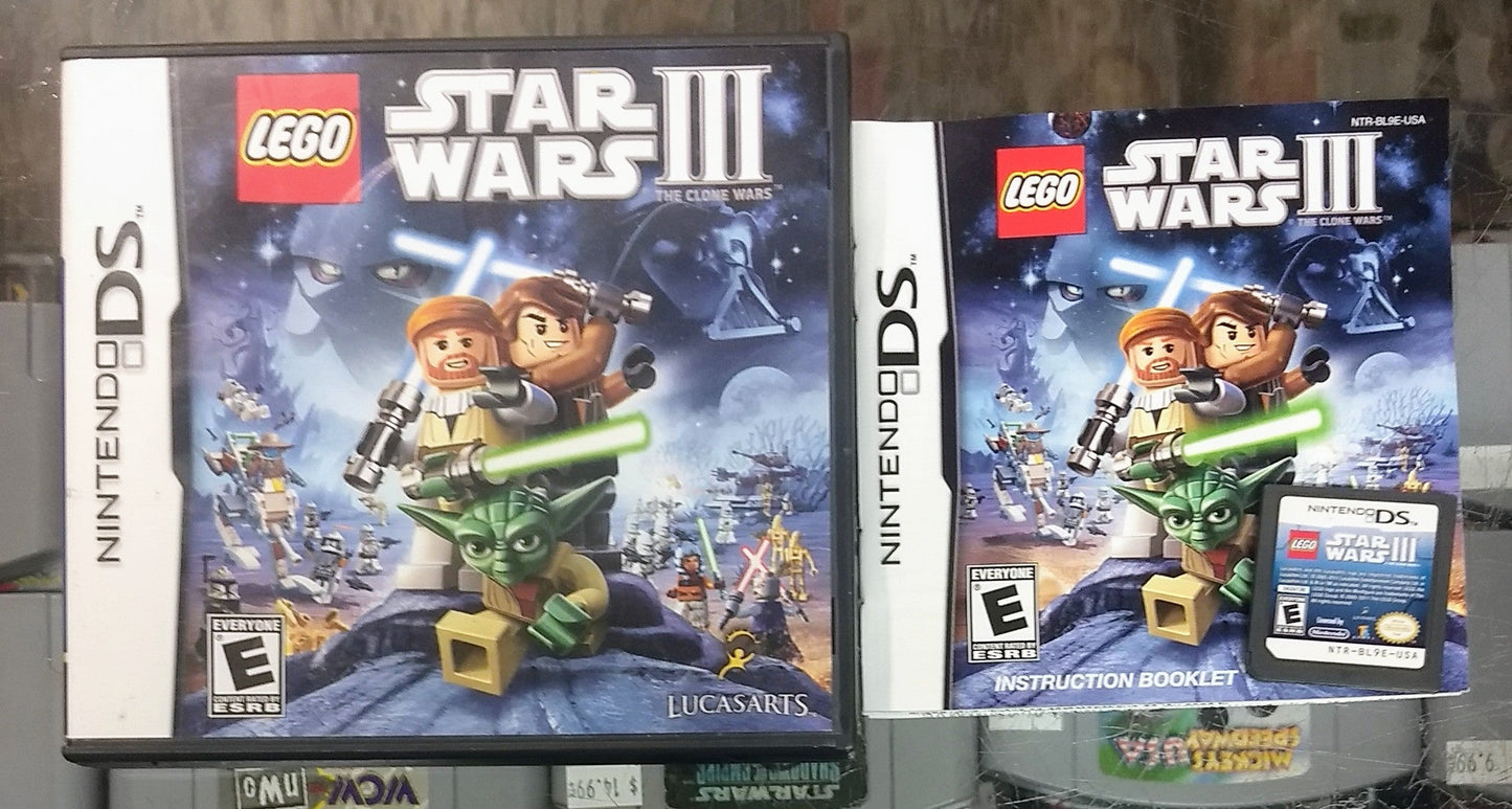 LEGO STAR WARS III 3: THE CLONE WARS NINTENDO DS - jeux video game-x