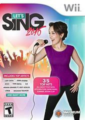 LET'S SING 2016 NINTENDO WII - jeux video game-x