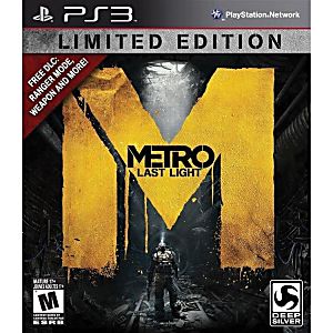 METRO LAST LIGHT (PLAYSTATION 3 PS3) - jeux video game-x